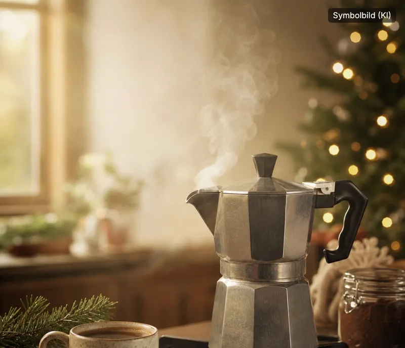 Symbolbild, mit KI erstellt: Bialetti Moka Express